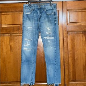 American Eagle Ripped Slim Fit Jeans